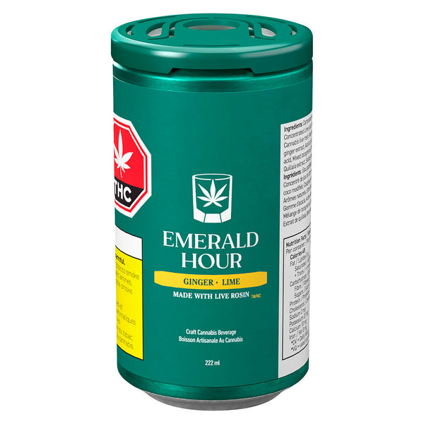 Emerald Hour Ginger Lime — Smokey's | Beverages | Cannabis Delivery & Pickup