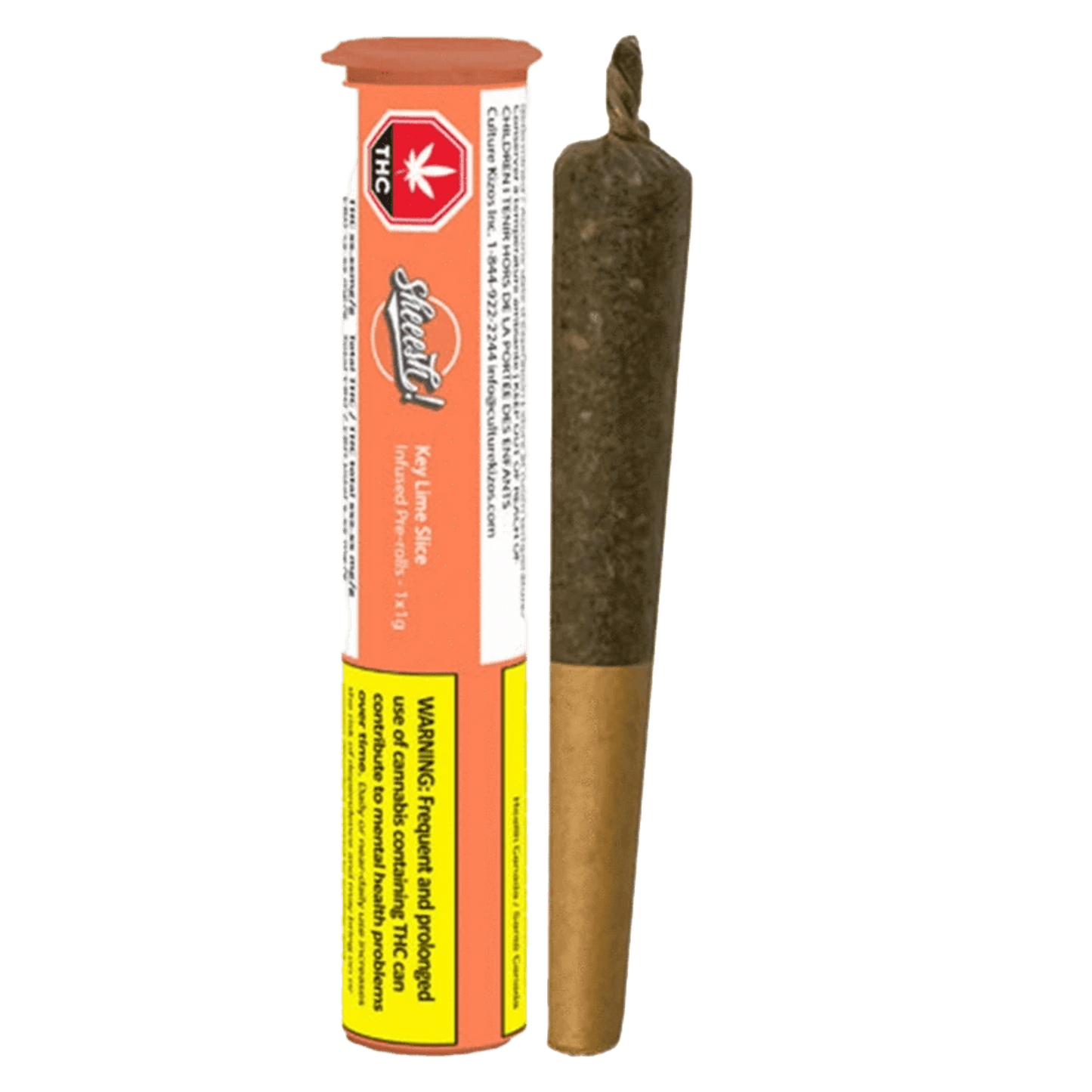 Sheeesh! Key Lime Slice Diamond Infused Pre-Roll | Smokey's