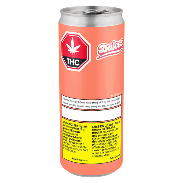 DULCES Sweet Peach Soda — Smokey's | Beverages | Cannabis Delivery & Pickup