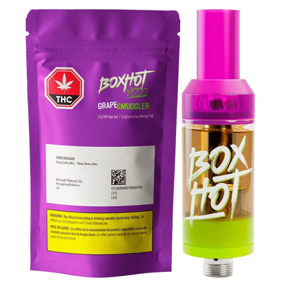 BOXHOT Grape Smuggler Cartridge | Smokey's