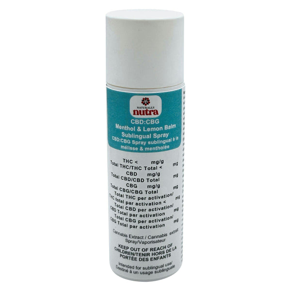Menthol Lemon CBG Balm Spray — Smokey's | Oils | Cannabis Delivery & Pickup