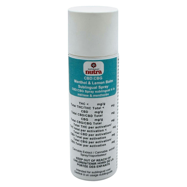 Menthol Lemon CBG Balm Spray — Smokey's | Oils | Cannabis Delivery & Pickup