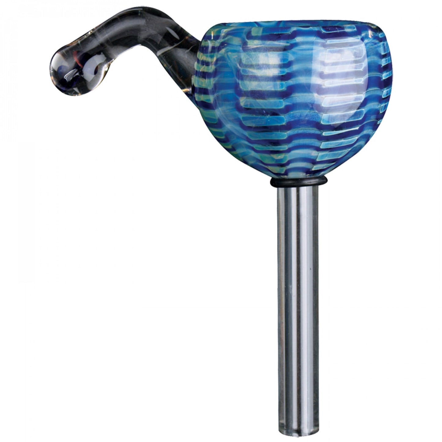 Red Eye Glass 12mm Handle Pull-Out | Smokey's