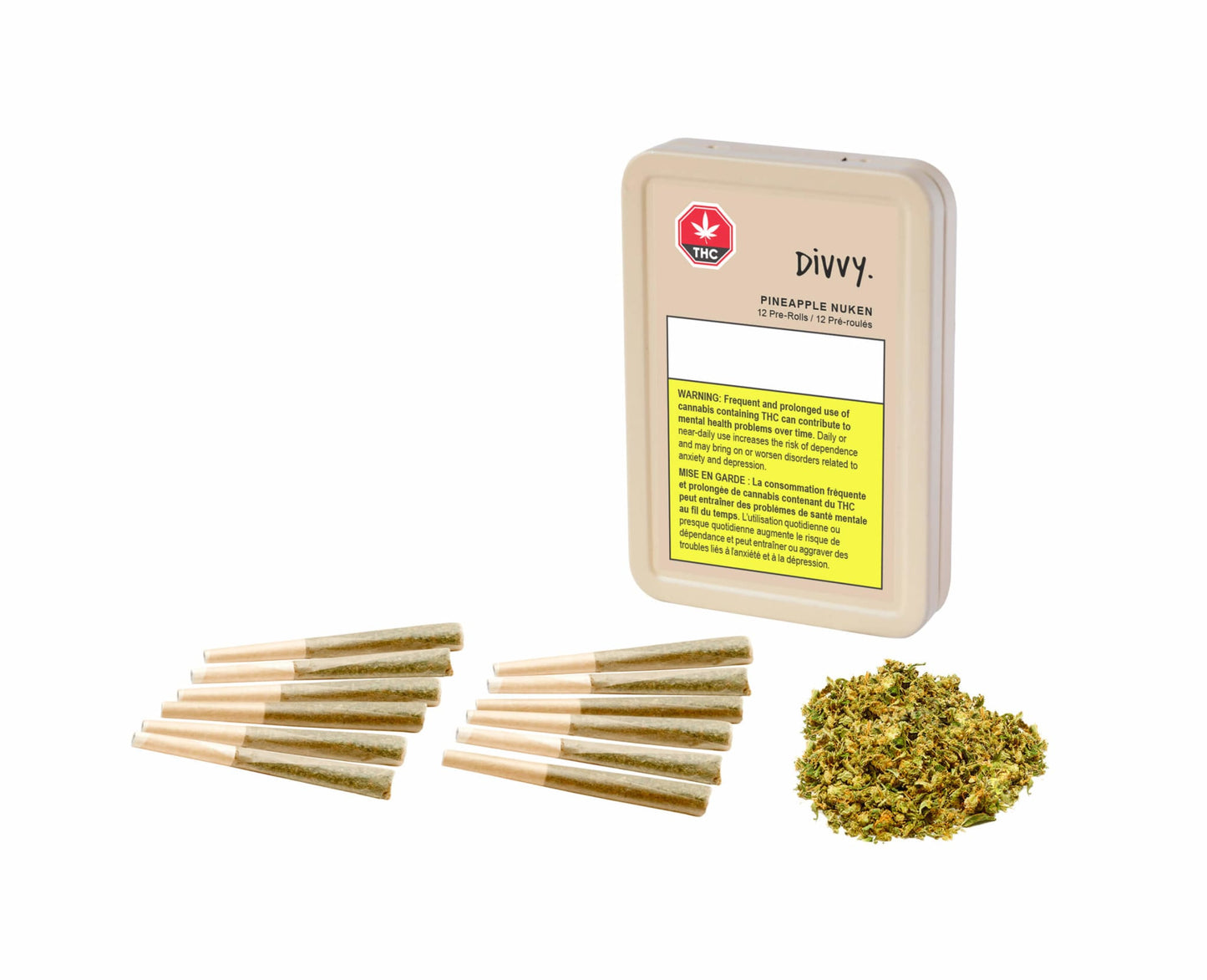 Divvy Pineapple Nuken Pre-Roll | Smokey's