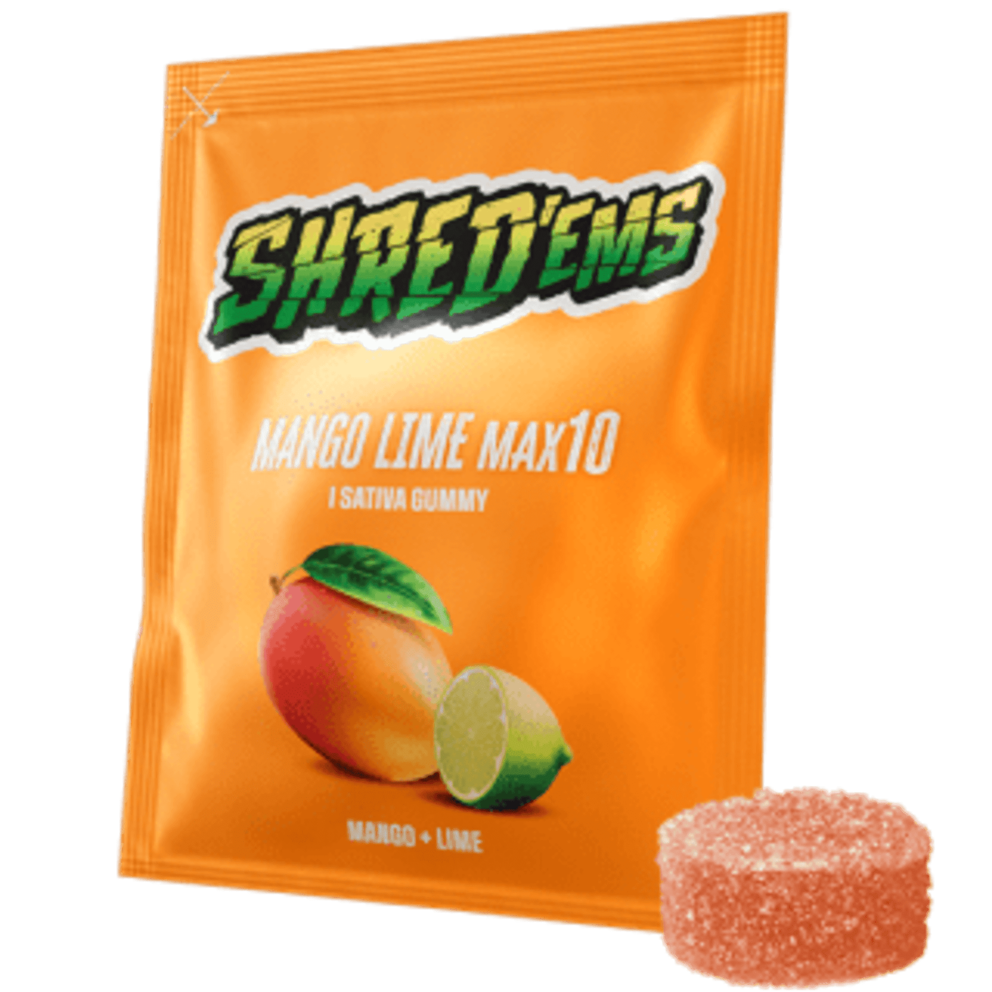 Shred'ems Mango Lime Soft Chew | Smokey's
