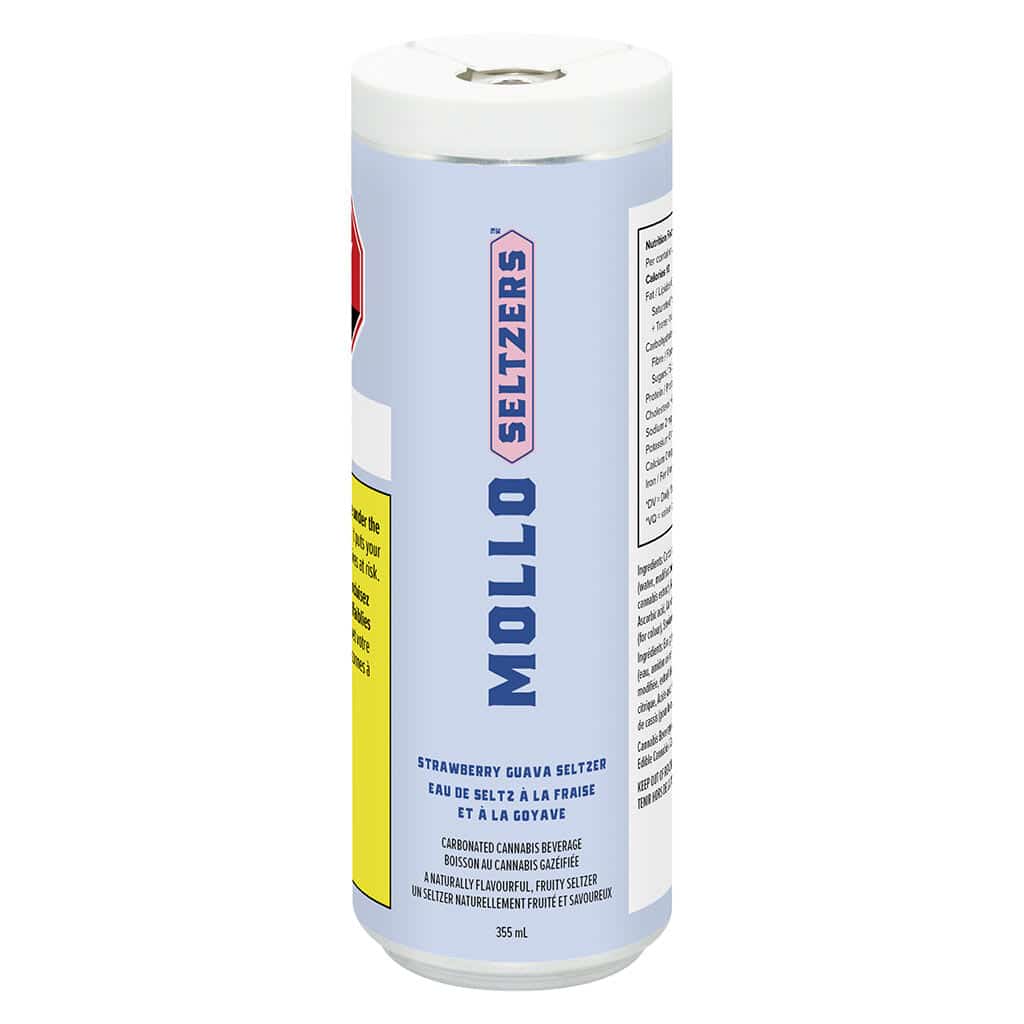 Mollo Strawberry Guava Seltzer