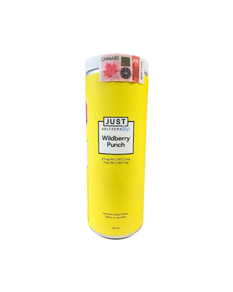 JUST Lite Wildberry Punch CBG Seltzer | Smokey's