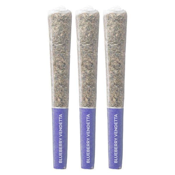 Pistol and Paris Blueberry Vendetta Pre-Roll — Smokey's | Indica PR | Cannabis Delivery & Pickup