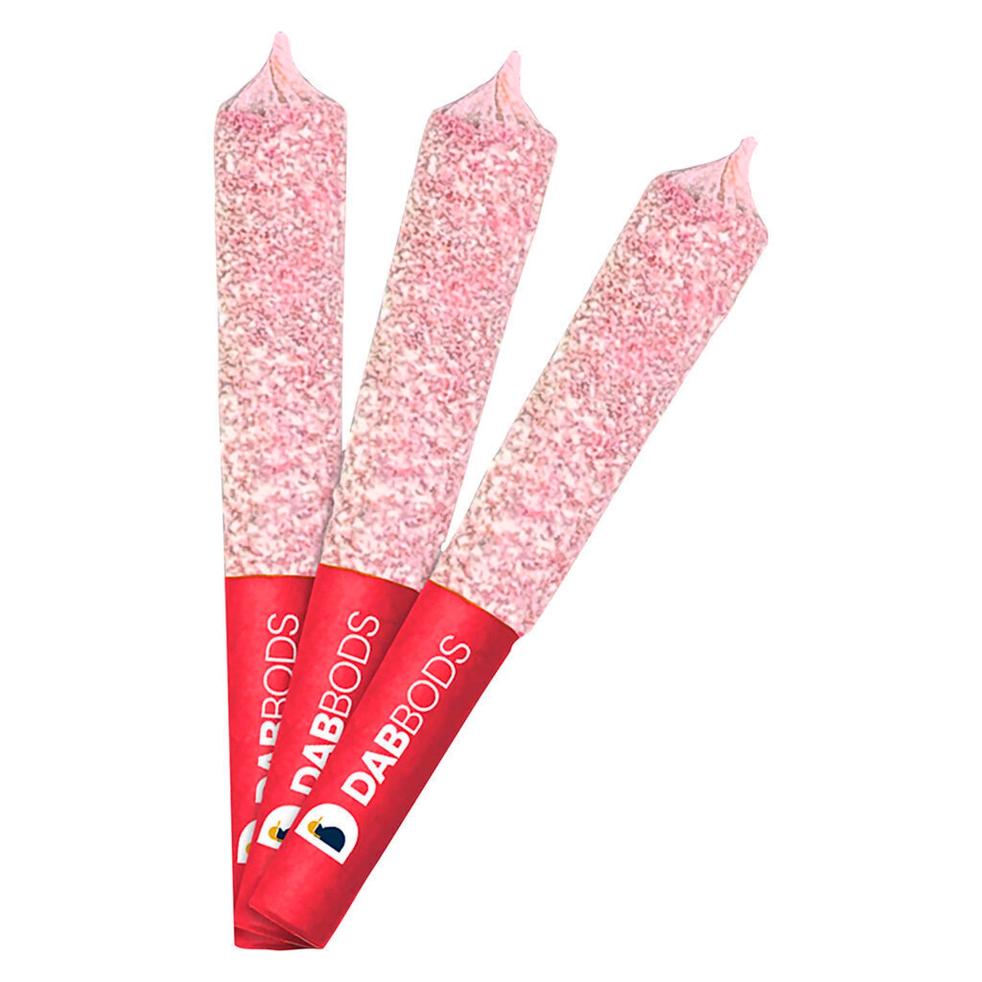 Dab Bods XO Strawbae Diamond Coated Infused Pre-Roll | Smokey's