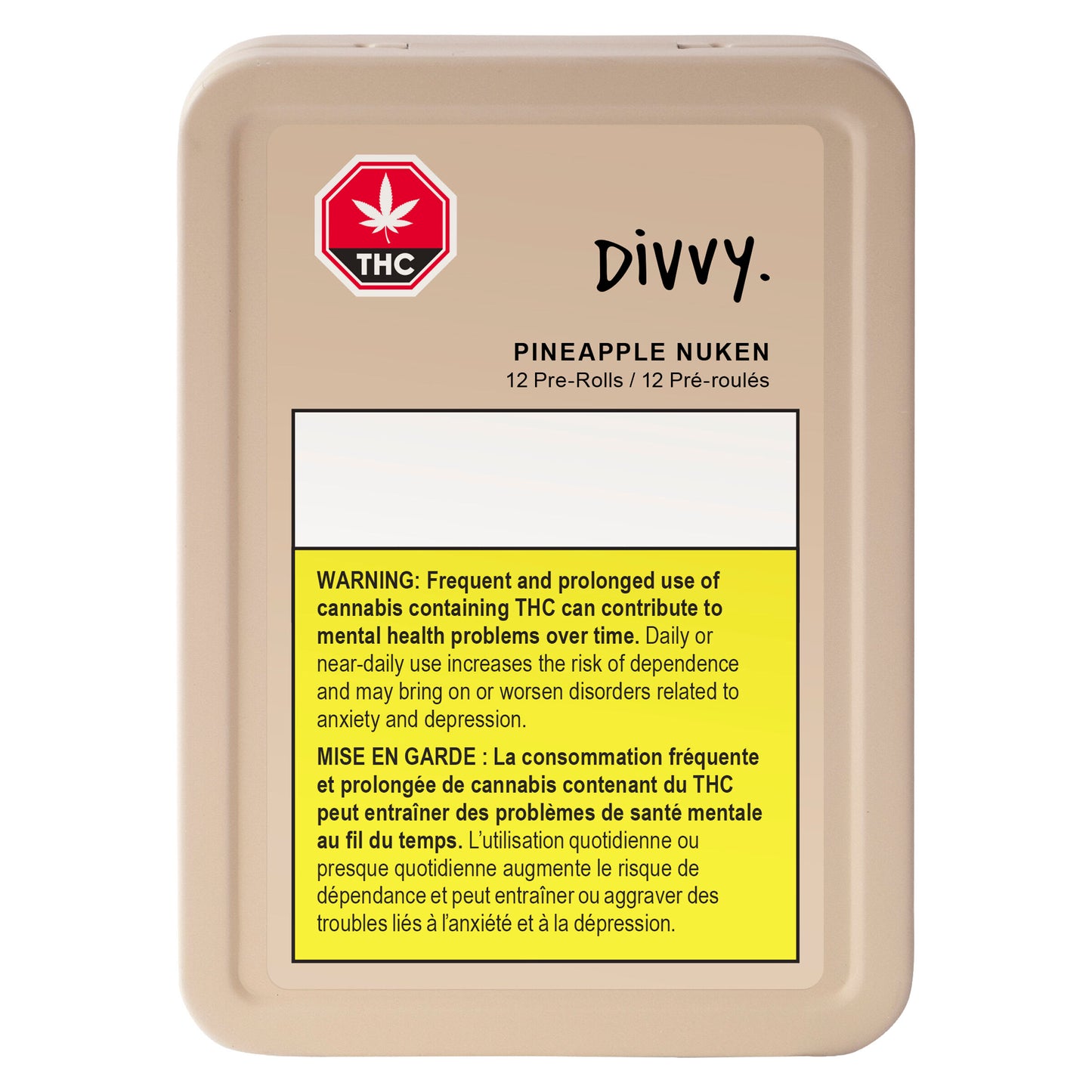 Divvy Pineapple Nuken Pre-Roll | Smokey's