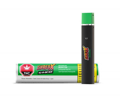 Shred All-In-One Megamelon Disposable | Smokey's