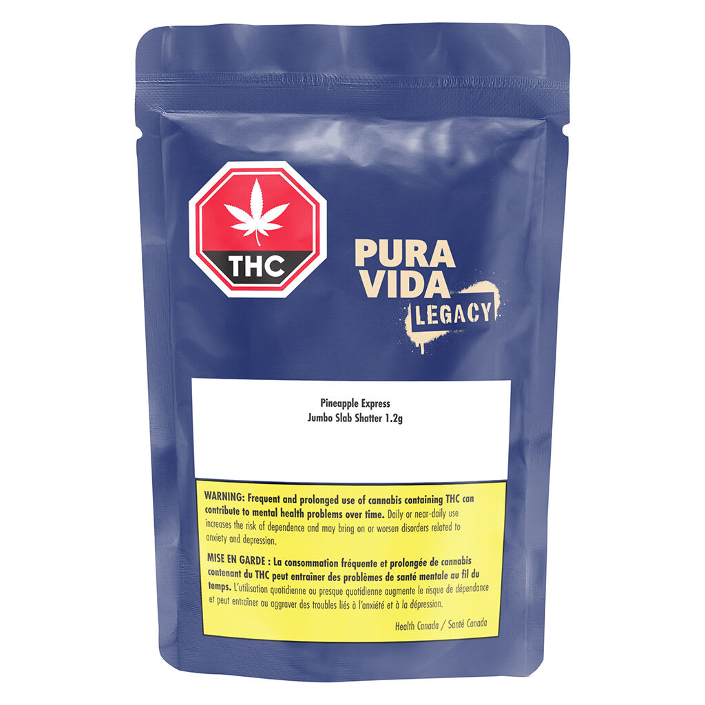 Pura Vida Pineapple Express Jumbo Slab Shatter