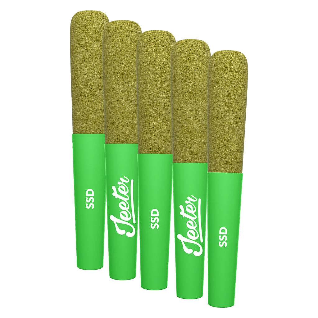 Baby Jeeter Strawberry Sour Diesel Infused Pre-Roll | Smokey's
