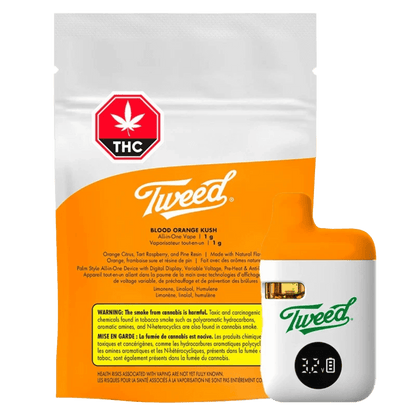 Tweed Blood Orange Kush Diamond Disposable | Smokey's