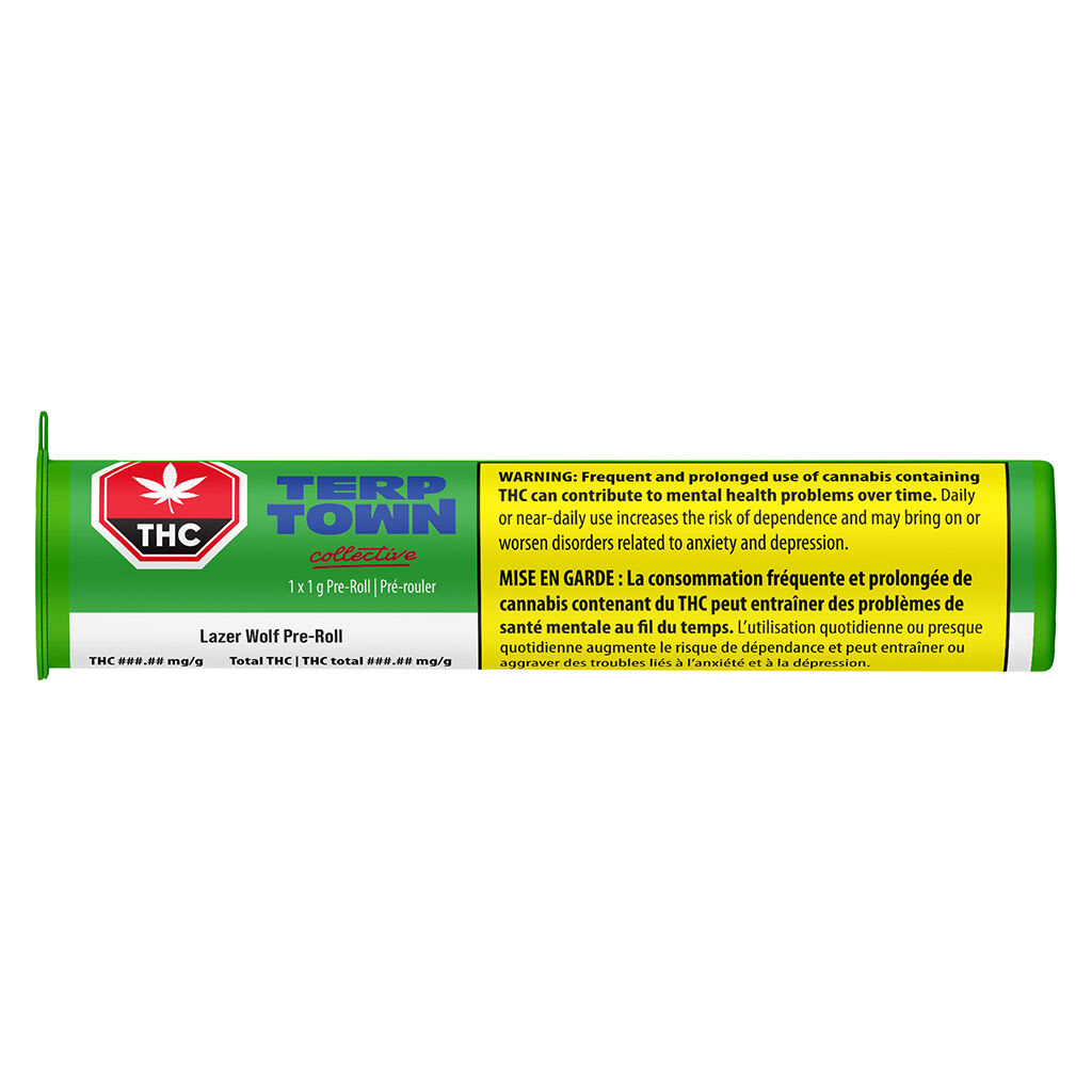 Terp Town Lazer Wolf Pre-Roll