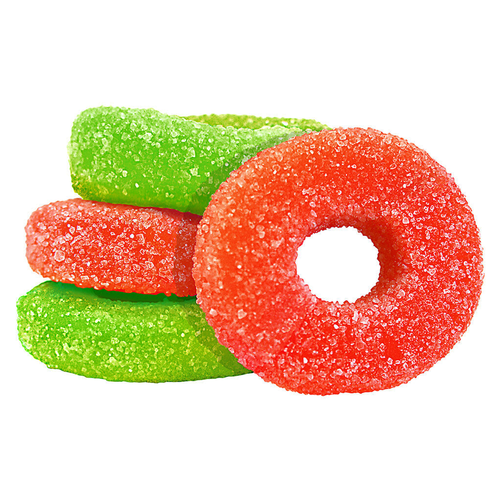 Olli O's Sour Cherry & Watermelon CBG/THCV Soft Chew | Smokey's