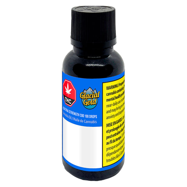 Glacial Gold CBD 100 Oil — Smokey's | Oils | Cannabis Delivery & Pickup