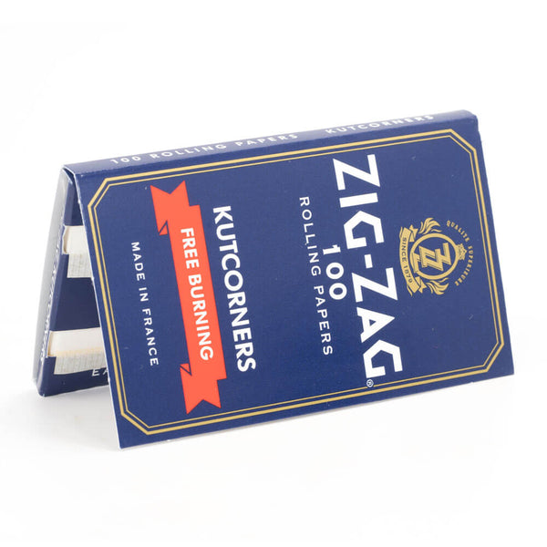 Zig Zag Blue Kutcorners Rolling Papers — Smokey's | Rolling Papers, Cones, & Wraps | Cannabis Delivery & Pickup
