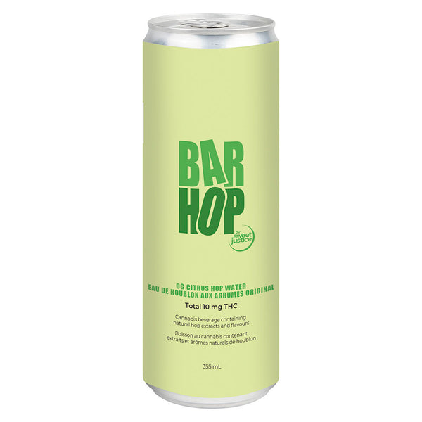 BarHop OG Citrus HopWater — Smokey's | Beverages | Cannabis Delivery & Pickup