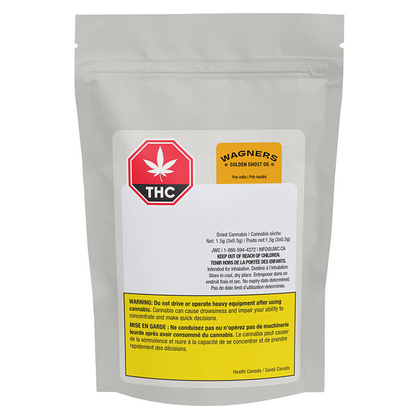 Wagners Golden Ghost OG Pre-Roll — Smokey's | Indica PR | Cannabis Delivery & Pickup