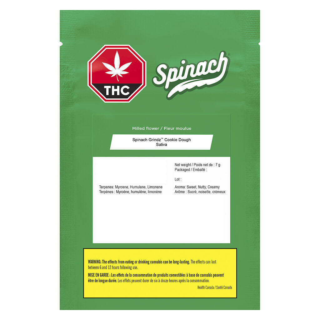 Spinach Cookie Dough Milled | Smokey's