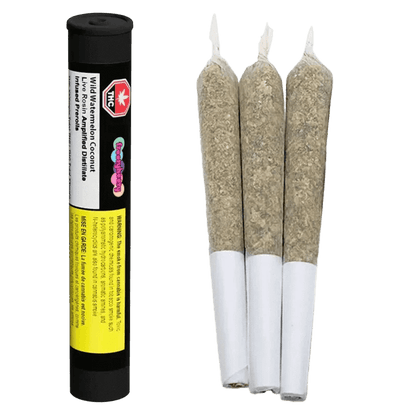 frootyhooty Wild Watermelon Coconut Diamond & Rosin Coated Infused Pre-Roll | Smokey's