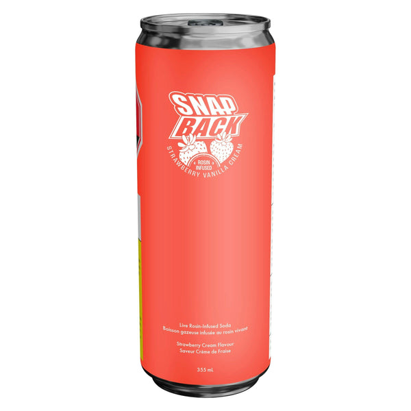 Snap Back Strawberry Vanilla Cream Rosin Soda — Smokey's | Beverages | Cannabis Delivery & Pickup