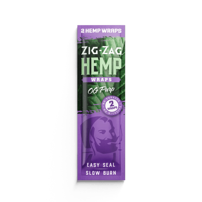 Zig Zag OG Purple Hemp Wraps | Smokey's