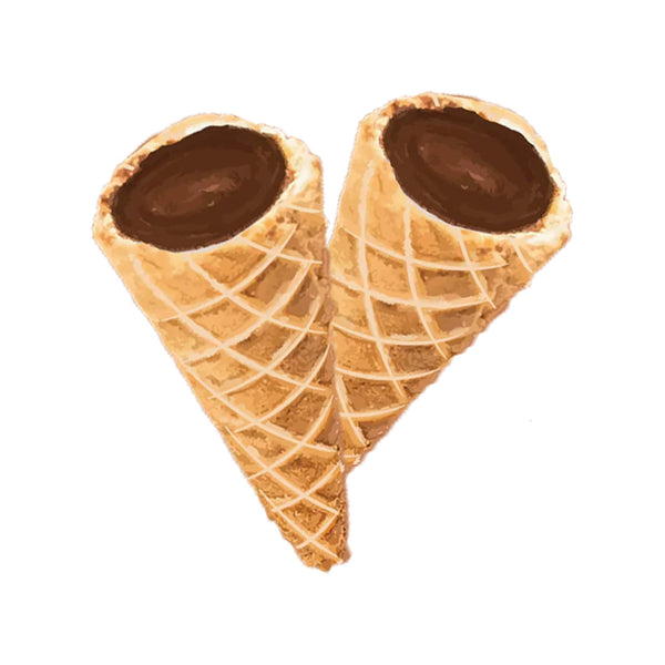 Live Rosin Waffle Cones Milk Chocolate — Smokey's | Chocolates | Cannabis Delivery & Pickup