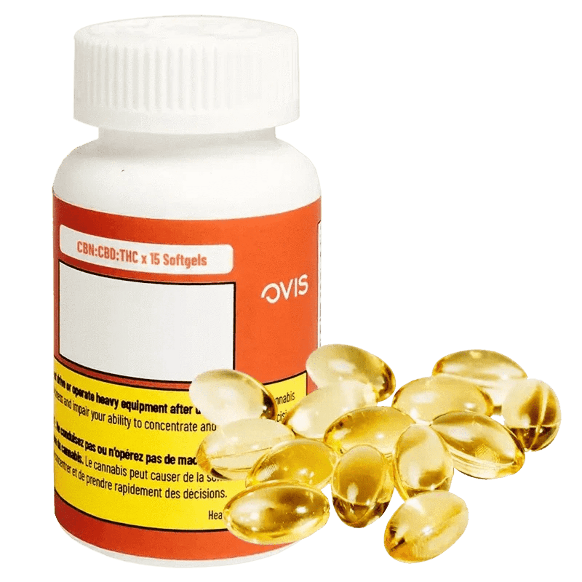 Ovis CBN:CBD:THC Softgels | Smokey's