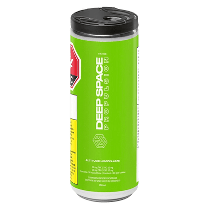 Deep Space Altitude Lemon-Lime CBG/Caffeine Soda | Smokey's