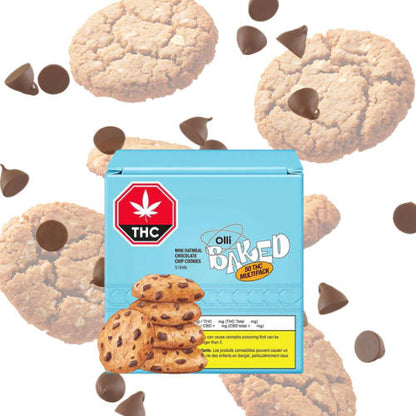 Olli Baked Mini Oatmeal Chocolate Chip Cookies | Smokey's