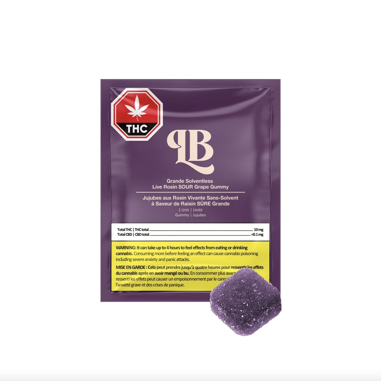 La Boca Sour Grape LR Soft Chew