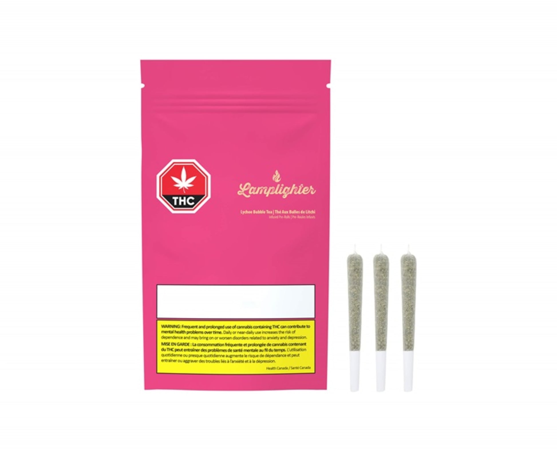 Lamplighter Lychee Bubble Tea Infused Pre-Roll | Smokey's