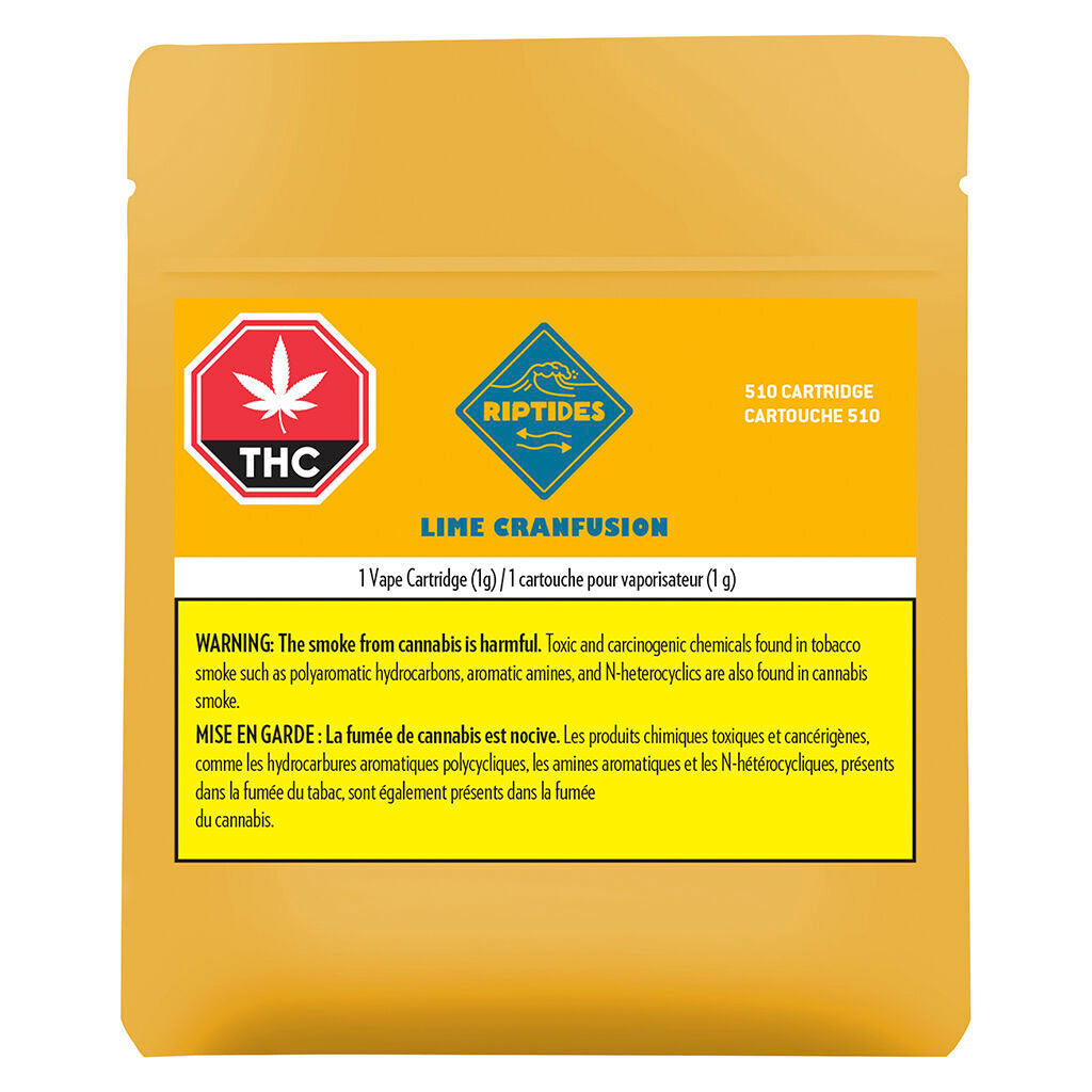 Riptides Lime Cranfusion Cartridge