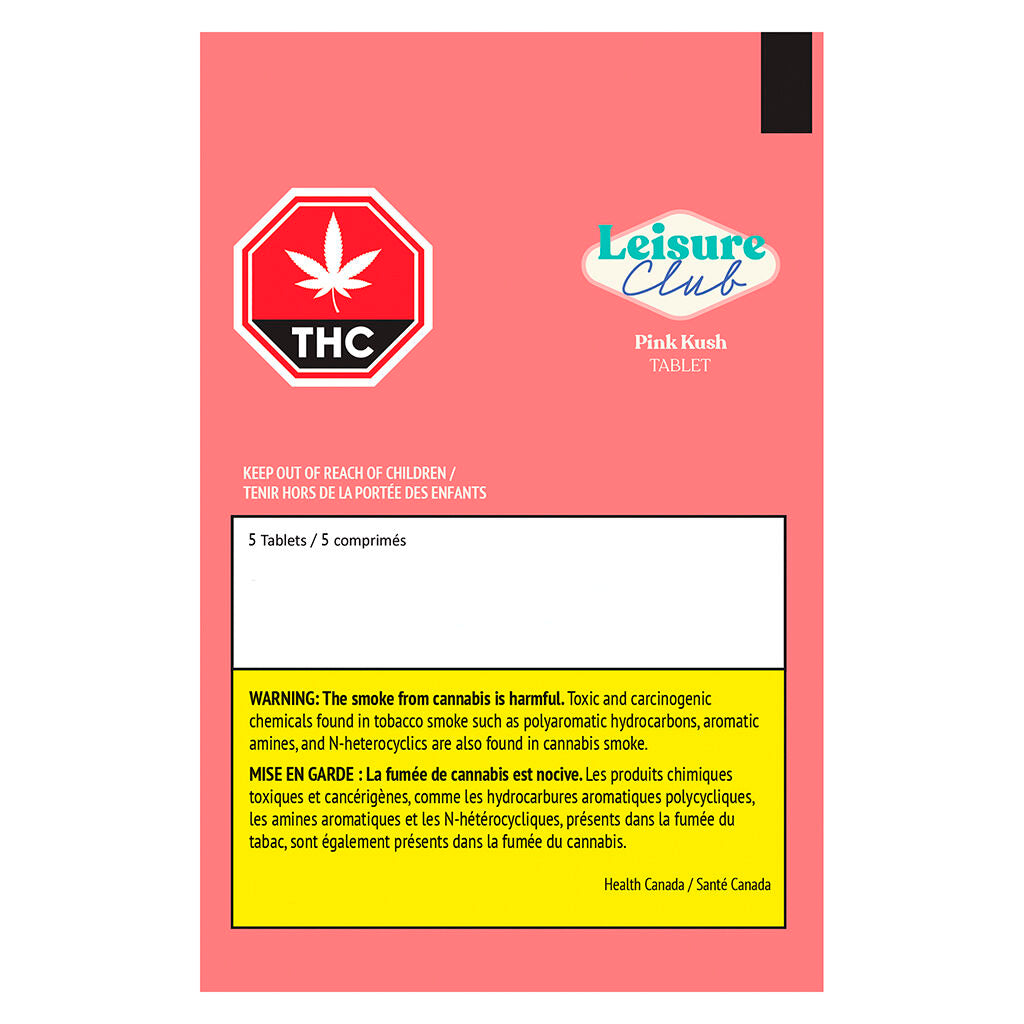 Leisure Club Pink Kush Tablet