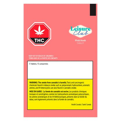 Leisure Club Pink Kush Tablet