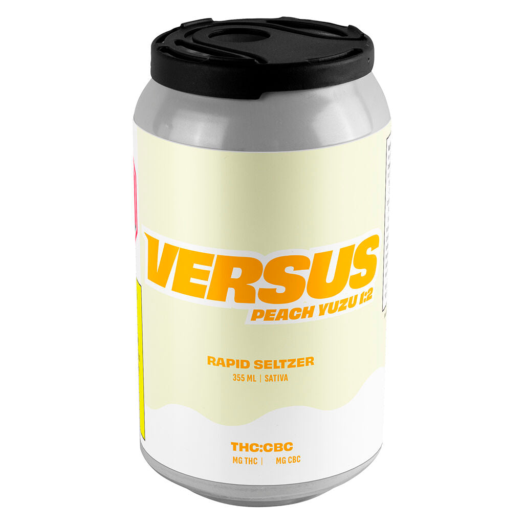 Peach Yuzu CBC Rapid Seltzer | Smokey's