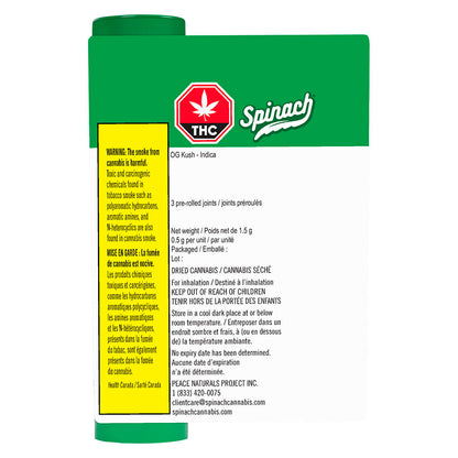 Spinach OG Kush Pre-Roll