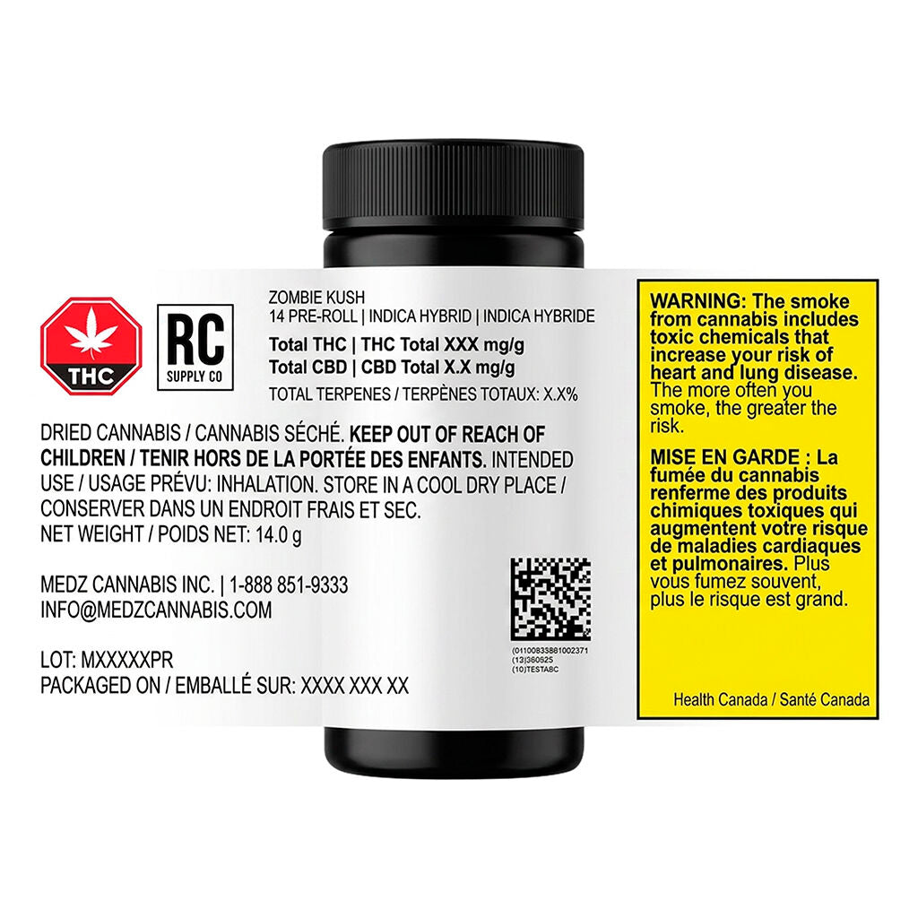 Zombie Kush Pre-Roll | Smokey's