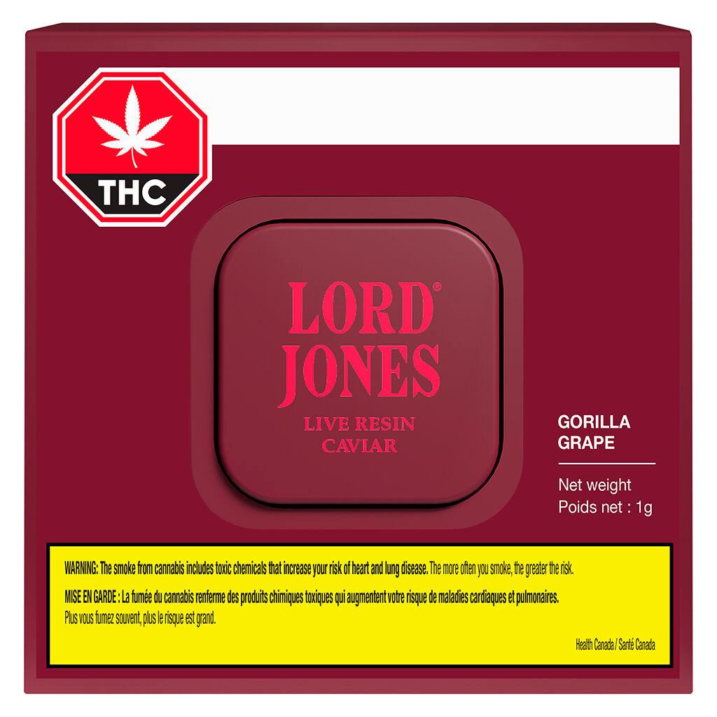 Lord Jones Gorilla Grape Resin Caviar