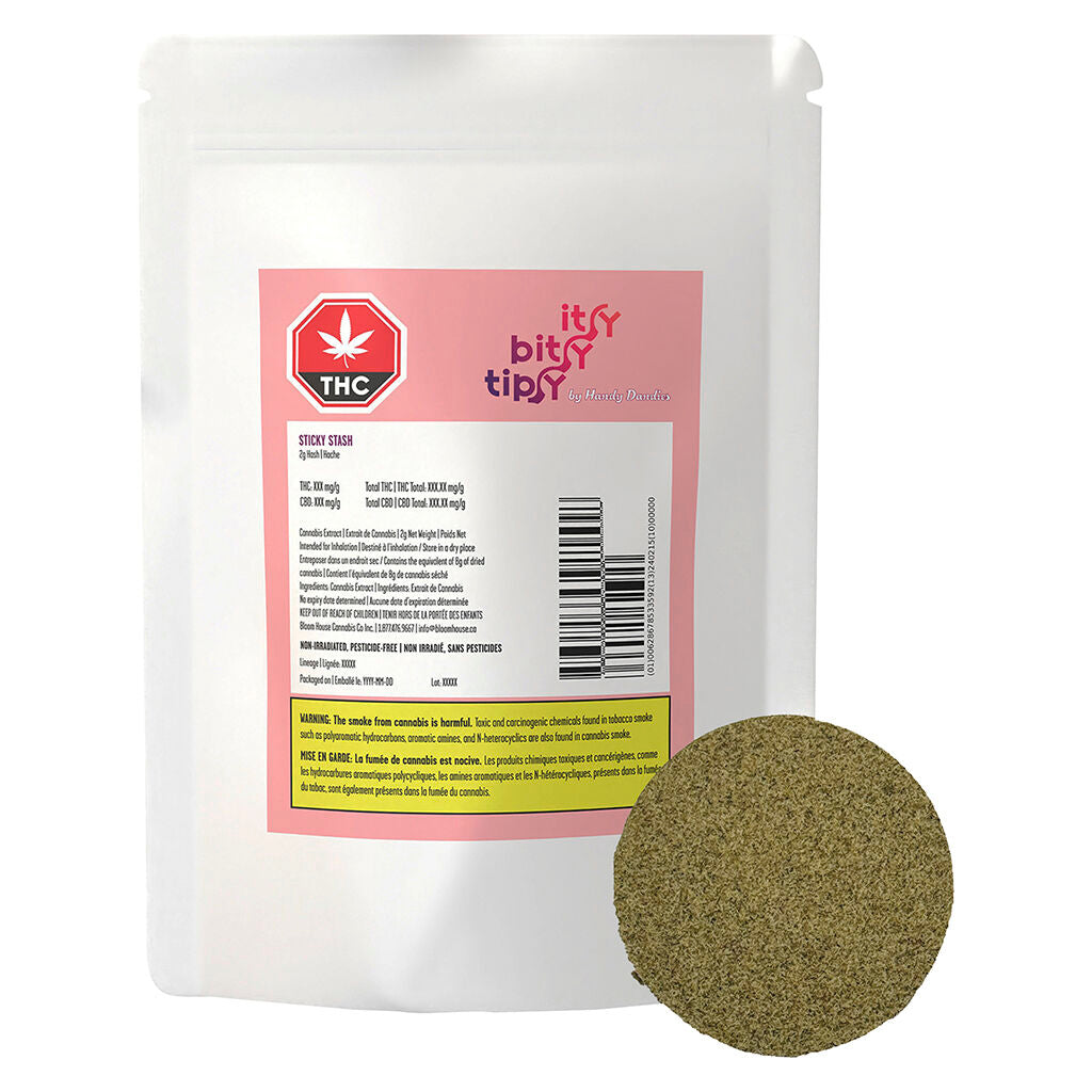 Handy Dandies Itsy Bitsy Tipsy Sticky Stash Hash