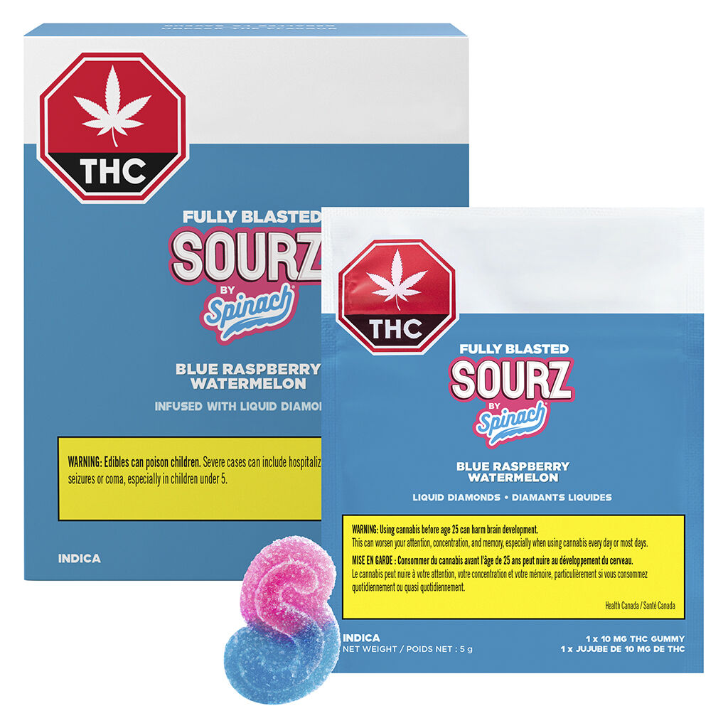 Blue Raspberry Watermelon Soft Chew | Smokey's