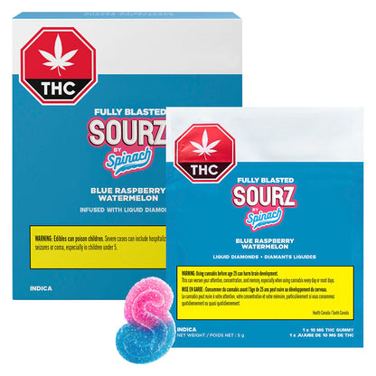 Blue Raspberry Watermelon Soft Chew | Smokey's