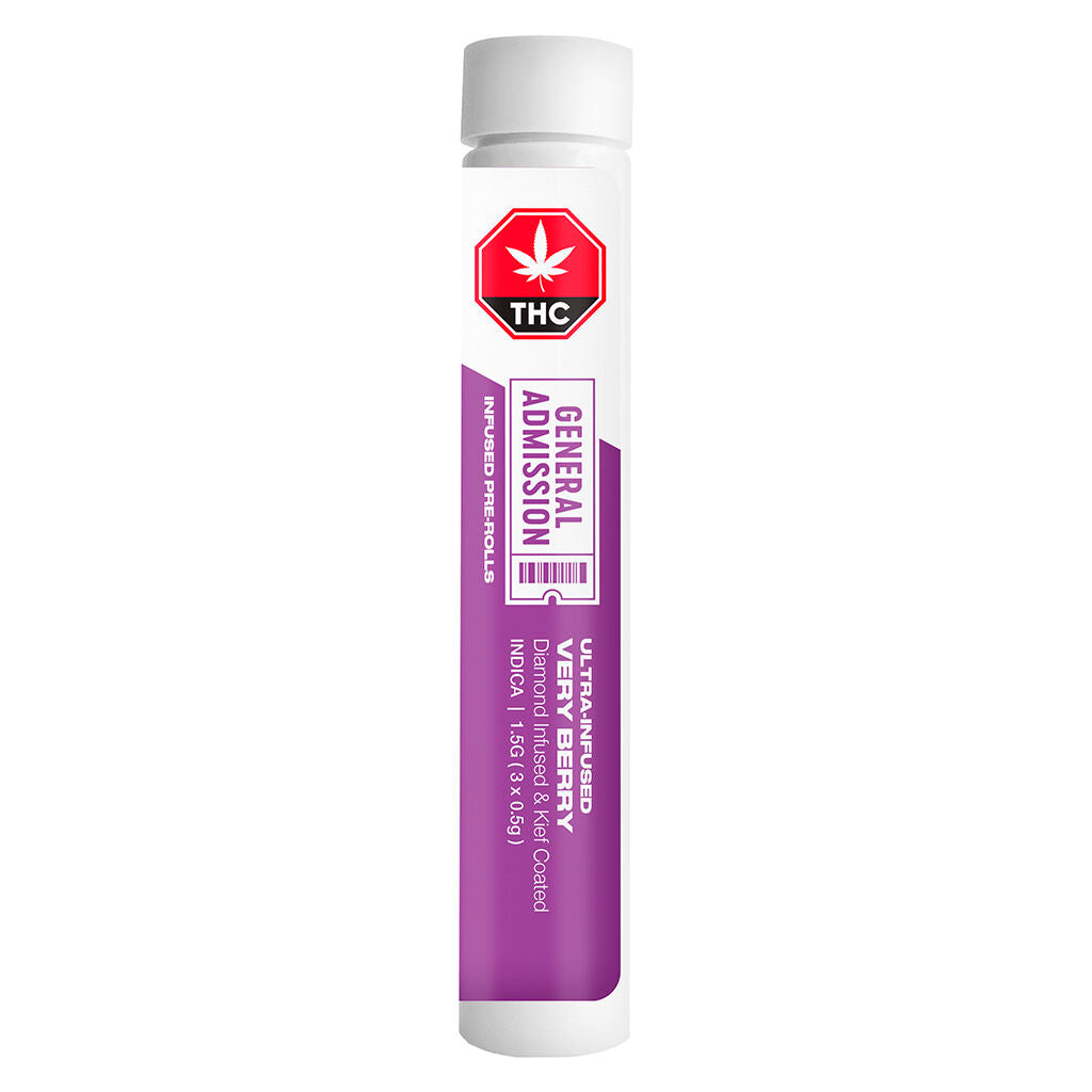Very Berry Diamond Infused Pre-Roll | Smokey's