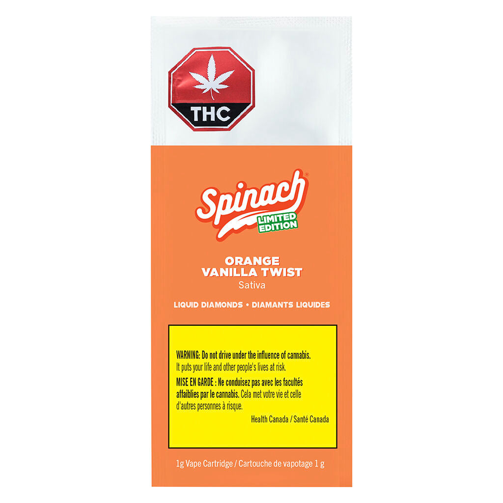 Orange Vanilla Twist Diamond Cartridge | Smokey's