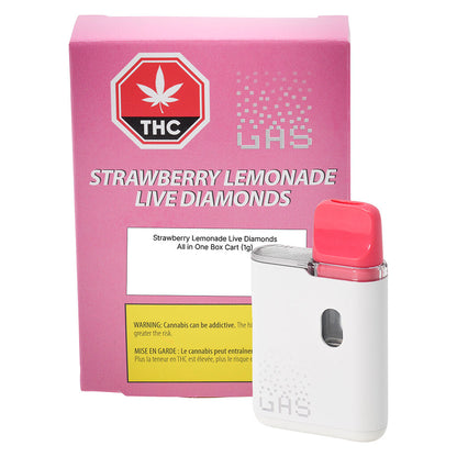 Strawberry Lemonade Resin & Diamond Disposable | Smokey's