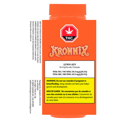 KRONNIX Lemon Gem Pre-Roll