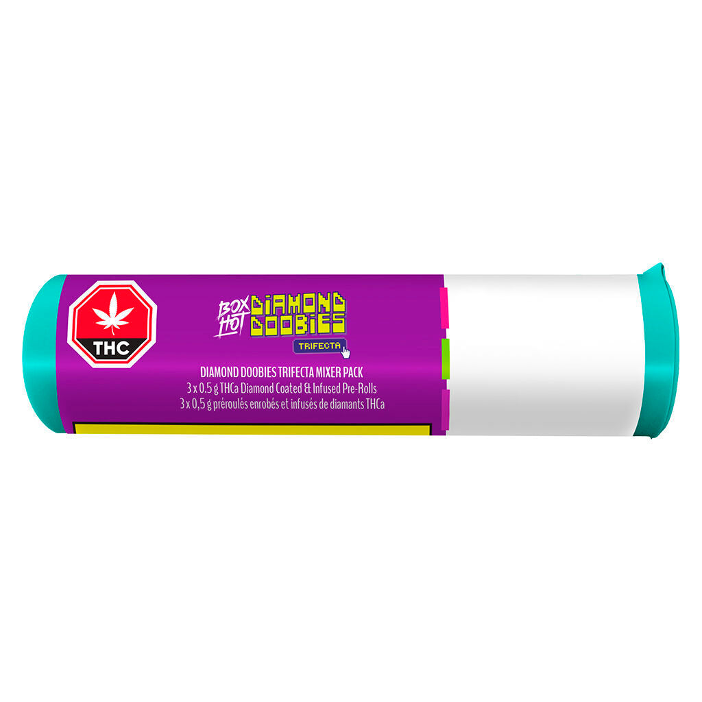 Boxhot Doobies Trifecta Diamond Coated Infused Pre-Roll