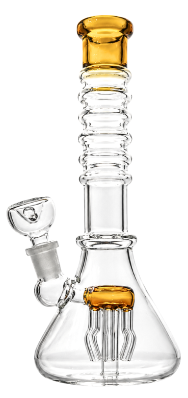 Stacked Neck Tree 10" Beaker | Smokey's